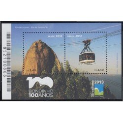 Brasil Brazil HB 156 2012 Pan de Azúcar Río de Janeiro MNH