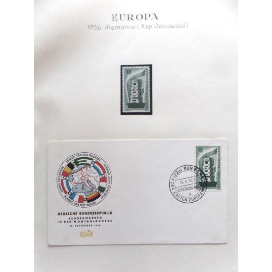 Colección Collection Tema  Europa SPD 1956/69 