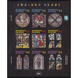 Marshall 2785/93 2011 Vidrieras de Catedrales MNH Marshall 2785/93 2011 Vidrieras de Catedrales MNH