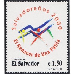 El Salvador 1435 2000 Salvadoreños MNH El Salvador 1435 2000 Salvadoreños MNH