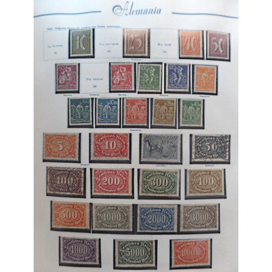 Collección Collection Alemania Imperio Berlín DDR 1875/1972 +7000€