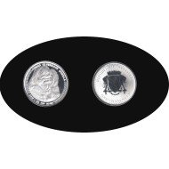 Rep. del Congo 2019 1 OZ onza CFA Gorila Gorila 5000 francos Plata Ag