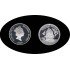 Salomón Islas 1 OZ onza 2005 Barco Bonhomme Richard 25$ Plata Ag