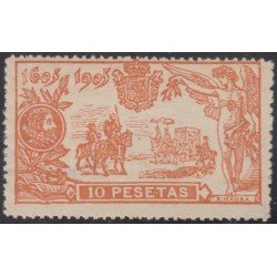 España Spain 266 1905 El Quijote Cervantes MNH