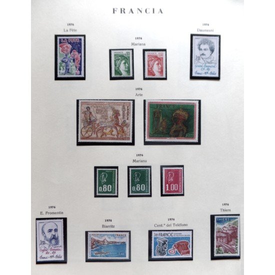 Colección Collection Francia France 1938 - 1985 MNH