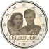 Luxemburgo 2021 2 € euros conmemorativos Av. Boda Rel Emisión gofrado