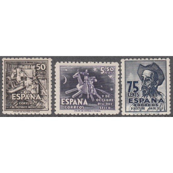 España Spain Emisión Conjunta 1947 España Argentina IV Centenario del nacimiento de Cervantes El Quijote España Spain Emisión Conjunta 1947 España Argentina IV Centenario del nacimiento de Cervantes El Quijote