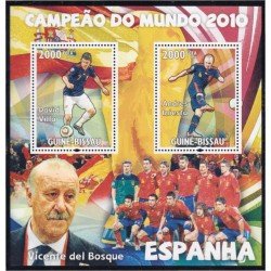 Guinea Bissau Guiné-Bissau España Campeona del mundo 2010 Fúbol Villa Iniesta
