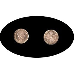 España Spain Alfonso XIII 20 ptas 1896 * 62 Reacuñación Oro Au gold España Spain Alfonso XIII 20 ptas 1896 * 62 Reacuñación Oro Au gold