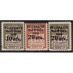 Barcelona Telégrafos 4/8 1934 Ayuntamiento Barcelona MH
