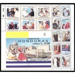 Honduras A- 1058/73 2001 Cardenal Oscar Andrés Rodríguez MNH Honduras A- 1058/73 2001 Cardenal Oscar Andrés Rodríguez MNH