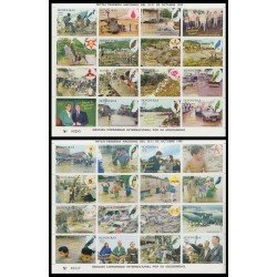 Honduras A- 1001A/01H 1999 Solidaridad Internacional Mitch MNH