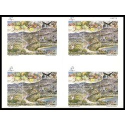 Colombia A-789/95 1989 Minihojita Exposición filatélica Philexfrance MNH