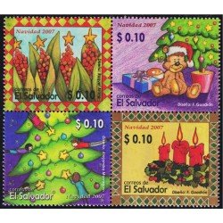 El Salvador 1699/02 2007 Navidad MNH El Salvador 1699/02 2007 Navidad MNH