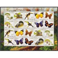El Salvador 1651a/60a 2006 Minihojita Fauna y Flora MNH El Salvador 1651a/60a 2006 Minihojita Fauna y Flora MNH