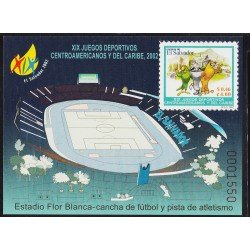 El Salvador HB 48 2002 19 Juegos deportivos centro-americanos y del Caribe MNH El Salvador HB 48 2002 19 Juegos deportivos centro-americanos y del Caribe MNH