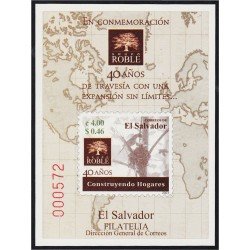 El Salvador HB 50 2003 40 Años del Grupo Roble MNH El Salvador HB 50 2003 40 Años del Grupo Roble MNH