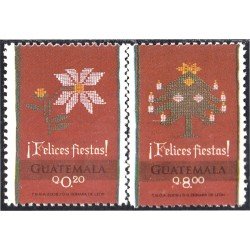 Guatemala 596/97 2008 Navidad Christmas MNH Guatemala 596/97 2008 Navidad Christmas MNH