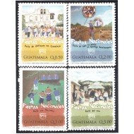 Guatemala 599/02 2009 Serie América UPAEP Fiestas Populares MNH Guatemala 599/02 2009 Serie América UPAEP Fiestas Populares MNH