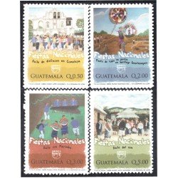 Guatemala 599/02 2009 Serie América UPAEP Fiestas Populares MNH Guatemala 599/02 2009 Serie América UPAEP Fiestas Populares MNH