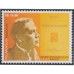Nicaragua 2595 2004 100° de Tierra Solares de Rubén Darío MNH Nicaragua 2595 2004 100° de Tierra Solares de Rubén Darío MNH