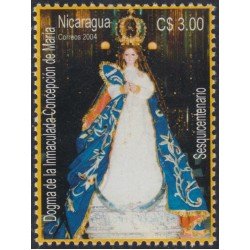 Nicaragua 2617 2004 Dogma de Inmaculada Concepción de Maria MNH