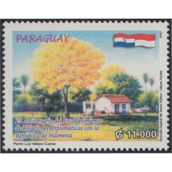 Paraguay 2983 2007 25 Años de Relaciones diplomáticas con la República de Indonesia MNH Paraguay 2983 2007 25 Años de Relaciones diplomáticas con la República de Indonesia MNH