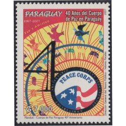 Paraguay 2992 2007 40 Años del Cuerpo de Paz del Paraguay MNH Paraguay 2992 2007 40 Años del Cuerpo de Paz del Paraguay MNH