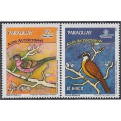 Paraguay 3008/09 2008 Mercosur. Aves Autóctonas MNH Paraguay 3008/09 2008 Mercosur. Aves Autóctonas MNH