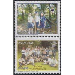 Paraguay 3014/15 2008 70 Años de la Agrupación Boy Scout n° 1 Capitán Figari MNH Paraguay 3014/15 2008 70 Años de la Agrupación Boy Scout n° 1 Capitán Figari MNH