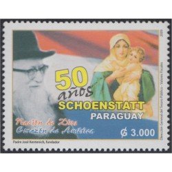 Paraguay 3024 2009 50 Años del Movimiento Schoenstatt MNH Paraguay 3024 2009 50 Años del Movimiento Schoenstatt MNH