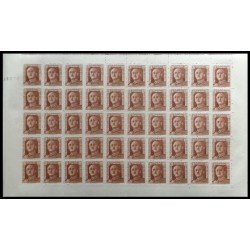 España Spain 953 1942 General Franco Hoja completa MNH España Spain 953 1942 General Franco Hoja completa MNH