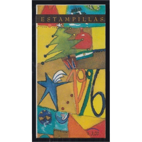 Argentina C1893a 1995 Navidad Christmas carnet MNH Argentina C1893a 1995 Navidad Christmas carnet MNH