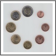 España 2021 Emisión monedas Sistema monetario euro € Tira España 2021 Emisión monedas Sistema monetario euro € Tira