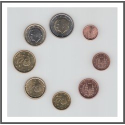 España 2021 Emisión monedas Sistema monetario euro € Tira España 2021 Emisión monedas Sistema monetario euro € Tira