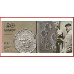 Eslovaquia 2021 Cartera Of Monedas € euro Set Av 1ra Emisión Moneda Eslovaquia 2021 Cartera Of Monedas € euro Set Av 1ra Emisión Moneda