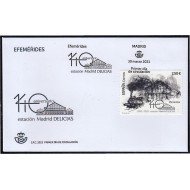 España Spain 5474 2021 140 Aniversario estación Madrid Delicias SPD Sobre Primer Día España Spain 5474 2021 140 Aniversario estación Madrid Delicias SPD Sobre Primer Día