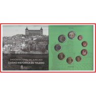 España Spain 2021 Cartera Oficial Euros + 2€ Toledo 
