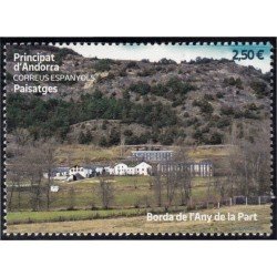 Andorra Española 513 2021 Praderas y Construcciones MNH