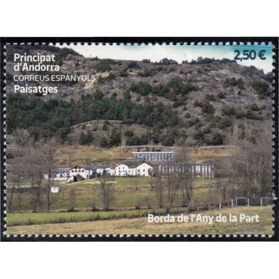 Andorra Española 513 2021 Praderas y Construcciones MNH