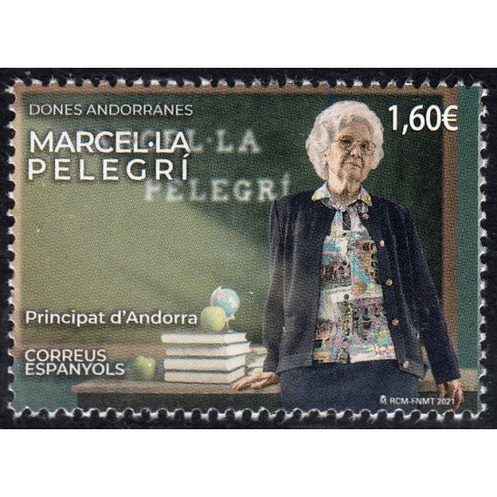 Andorra Española 510 2021 Mujeres andorranas Marcel la Pelegrí MNH