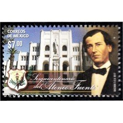 México 3062 2017 Sesquicentenario del Ateneo Fuente MNH
