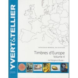 Catálogo Yvert 2020 Sellos Europa Vol. 4 de Polonia a Rusia Catálogo Yvert 2020 Sellos Europa Vol. 4 de Polonia a Rusia