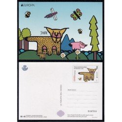 España Tarjetas del Correo y de Iniciativa Privada 161 2021 Fauna Nacional en peligro de extinción 