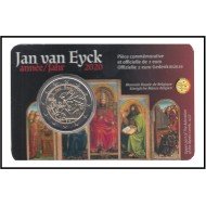 Bélgica 2020 Cartera Oficial Coin Card Moneda 2 € conm Jan van Eyck Bélgica 2020 Cartera Oficial Coin Card Moneda 2 € conm Jan van Eyck