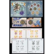 Catalunya Set Completo Pruebas Filatélicas Numismáticas Euros 2021 Catalunya Set Completo Pruebas Filatélicas Numismáticas Euros 2021