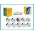 Francia France 2020 Cartera Of Set 10 Coin Card monedas 10 € euros conm Pitufos 