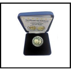 Bélgica 2021 Cartera Oficial Estuche Moneda 2 € conm Proof BLEU Bélgica 2021 Cartera Oficial Estuche Moneda 2 € conm Proof BLEU
