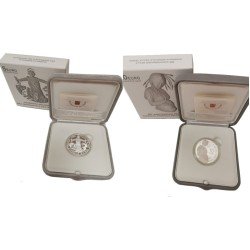 Vaticano 2020 Estuche Of Monedas 5€ + 10 € euros Plata Proof Vaticano 2020 Estuche Of Monedas 5€ + 10 € euros Plata Proof