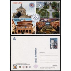 España Tarjetas del Correo y de Iniciativa Privada 162 2021 Exposiciones territoriales de FESOFI 2021